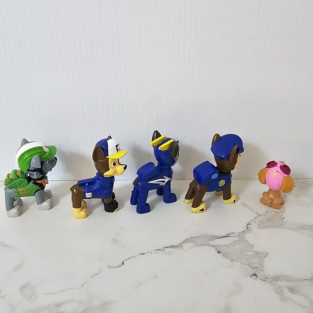 Paw Patrol Action Toys Figures Lot of 5